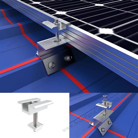 solar panel clamps for metal roof